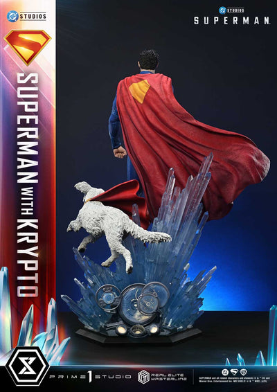 Superman (2025) - Superman with Krypto (Regular) 1/3 Scale Statue