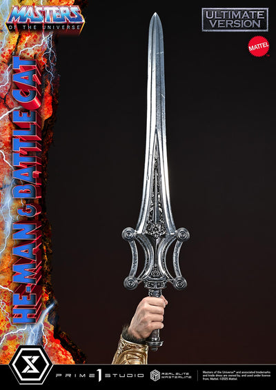 Masters Of The Universe: He-Man & Battle Cat Ultimate Bonus Version 1/4 Scale Statue