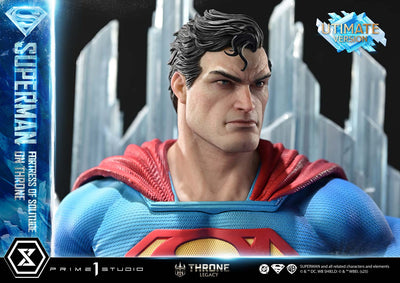 Superman Fortress of Solitude on Throne (Ultimate) 1/4 Scale Statue