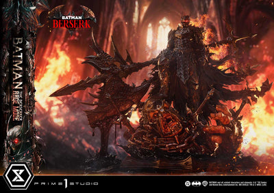 Batman: the Berserker Rage Mode (Deluxe) 1/4 Scale Statue