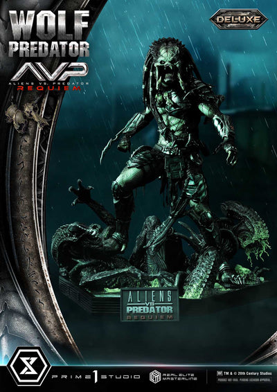 Aliens vs. Predator: Requiem - Wolf Predator (DX BONUS) 1/3 Scale Statue
