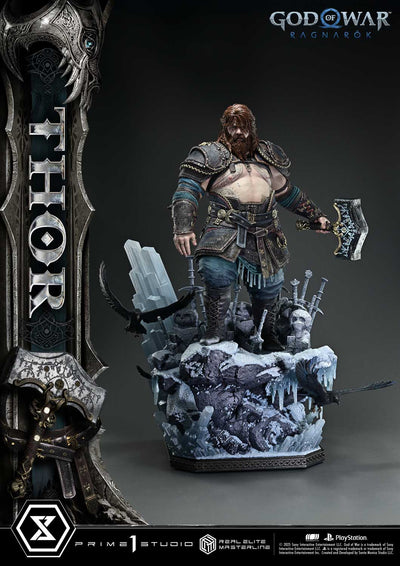God of War: Ragnarok - Thor (Deluxe) 1/3 Scale Statue