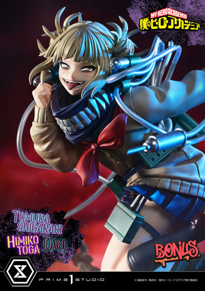 My Hero Academia - Tomura Shigaraki, Dabi, and Himiko Toga (Deluxe Bonus) 1/4 Scale Statue