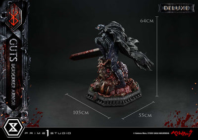 Berserk - Grunbeld vs. Guts - Guts, Berserker Armor (Deluxe Bonus) 1/4 Scale Statue
