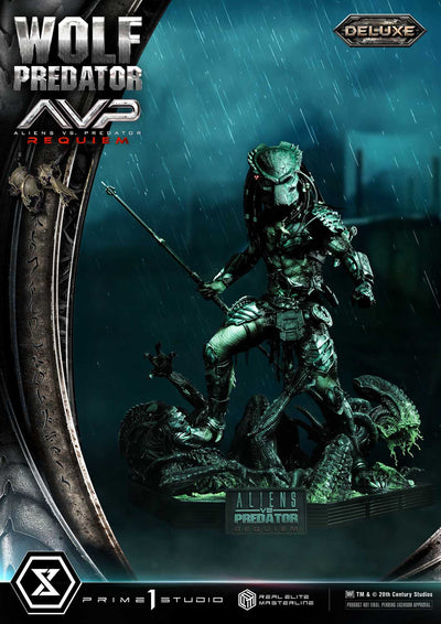 Aliens vs. Predator: Requiem - Wolf Predator (DX BONUS) 1/3 Scale Statue