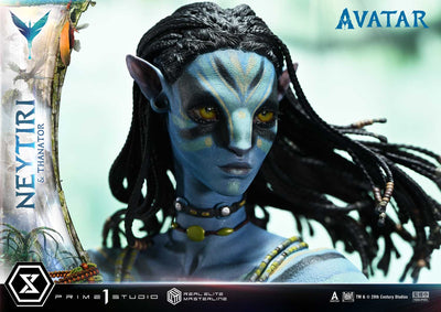 Avatar - Neytiri & Thanator (Deluxe Bonus) 1/4 Scale Statue