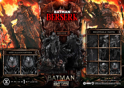Batman: the Berserker Rage Mode (Deluxe Bonus) 1/4 Scale Statue