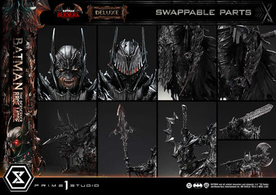 Batman: the Berserker Rage Mode (Deluxe Bonus) 1/4 Scale Statue