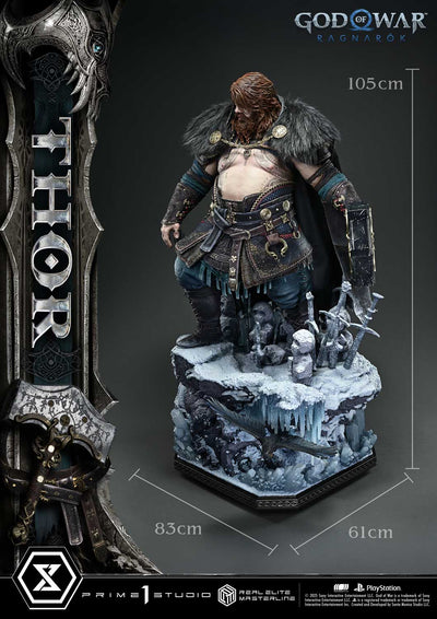 God of War: Ragnarok - Thor (Deluxe) 1/3 Scale Statue