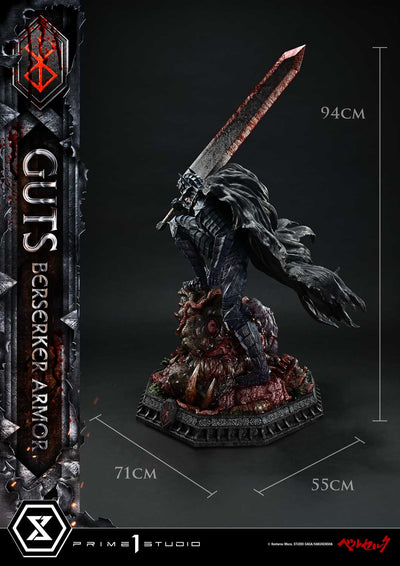 Berserk - Grunbeld vs. Guts - Guts, Berserker Armor (Deluxe Bonus) 1/4 Scale Statue