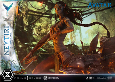Avatar - Neytiri & Thanator (Deluxe Bonus) 1/4 Scale Statue
