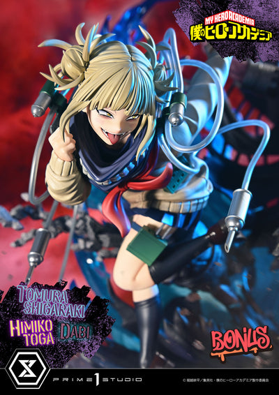 My Hero Academia - Tomura Shigaraki, Dabi, and Himiko Toga (Deluxe Bonus) 1/4 Scale Statue