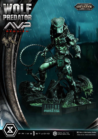Aliens vs. Predator: Requiem - Wolf Predator (DX BONUS) 1/3 Scale Statue