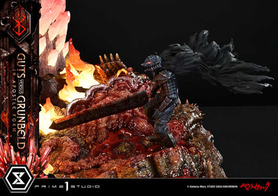 Berserk - Guts vs. Grunbeld in Apostle Form Diorama