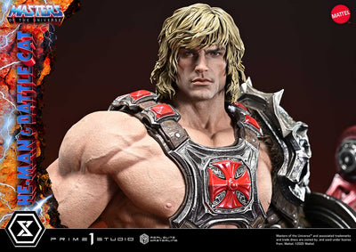 Masters Of The Universe: He-Man & Battle Cat Ultimate Bonus Version 1/4 Scale Statue