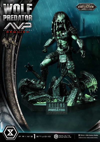 Aliens vs. Predator: Requiem - Wolf Predator (DX BONUS) 1/3 Scale Statue