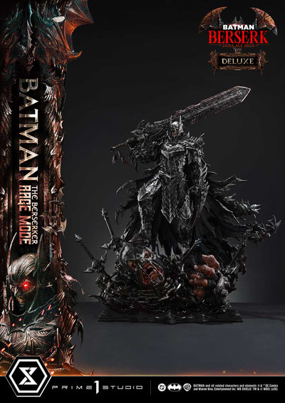 Batman: the Berserker Rage Mode (Deluxe Bonus) 1/4 Scale Statue