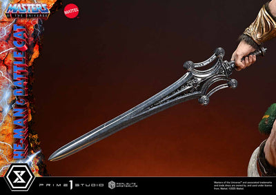 Masters Of The Universe: He-Man & Battle Cat Ultimate Bonus Version 1/4 Scale Statue
