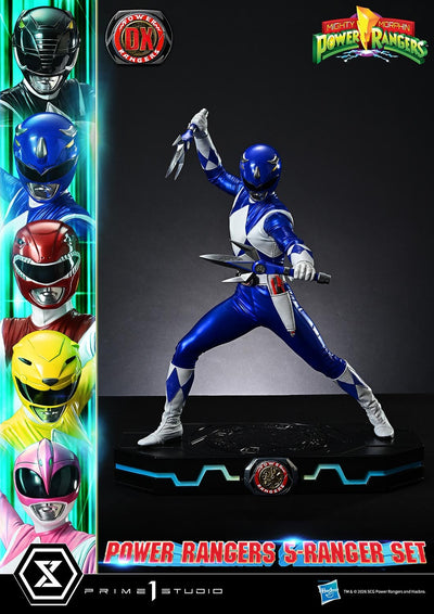 Mighty Morphin Power Rangers (Deluxe) 5-Ranger 1/4 Scale Statue Set