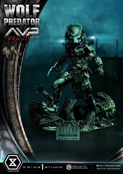 Aliens vs. Predator: Requiem - Wolf Predator (DX BONUS) 1/3 Scale Statue