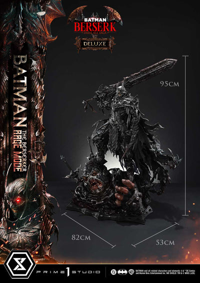 Batman: the Berserker Rage Mode (Deluxe) 1/4 Scale Statue