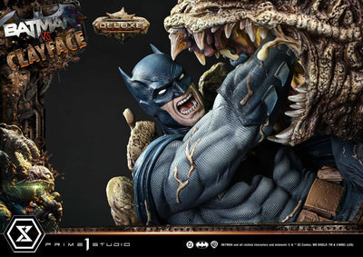 Batman vs. Clayface (Deluxe) 1/4 Scale Statue