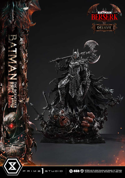 Batman: the Berserker Rage Mode (Deluxe Bonus) 1/4 Scale Statue