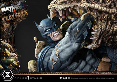 Batman vs. Clayface (Deluxe) 1/4 Scale Statue
