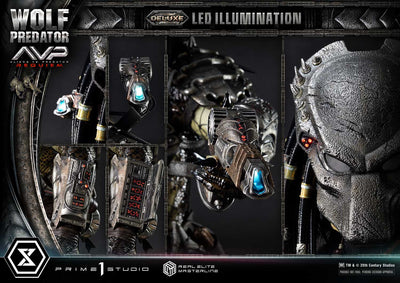 Aliens vs. Predator: Requiem - Wolf Predator (DX BONUS) 1/3 Scale Statue