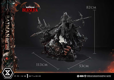 Batman: the Berserker Rage Mode (Deluxe Bonus) 1/4 Scale Statue