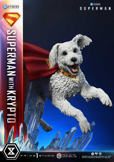 Superman (2025) - Superman with Krypto (Regular) 1/3 Scale Statue