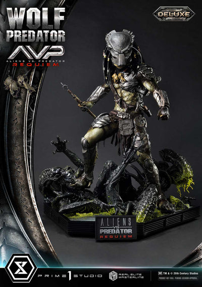 Aliens vs. Predator: Requiem - Wolf Predator (DX BONUS) 1/3 Scale Statue