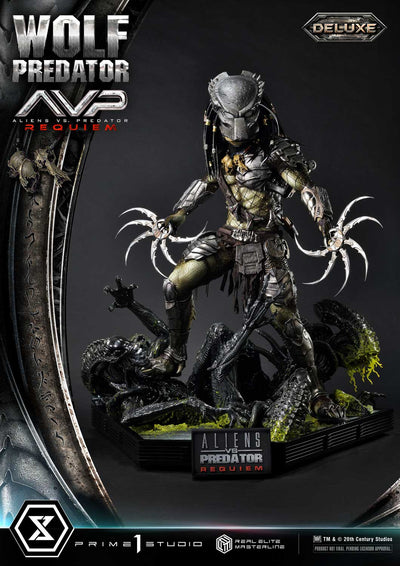 Aliens vs. Predator: Requiem - Wolf Predator (DX BONUS) 1/3 Scale Statue