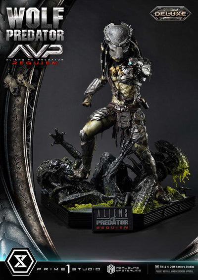 Aliens vs. Predator: Requiem - Wolf Predator (DX BONUS) 1/3 Scale Statue