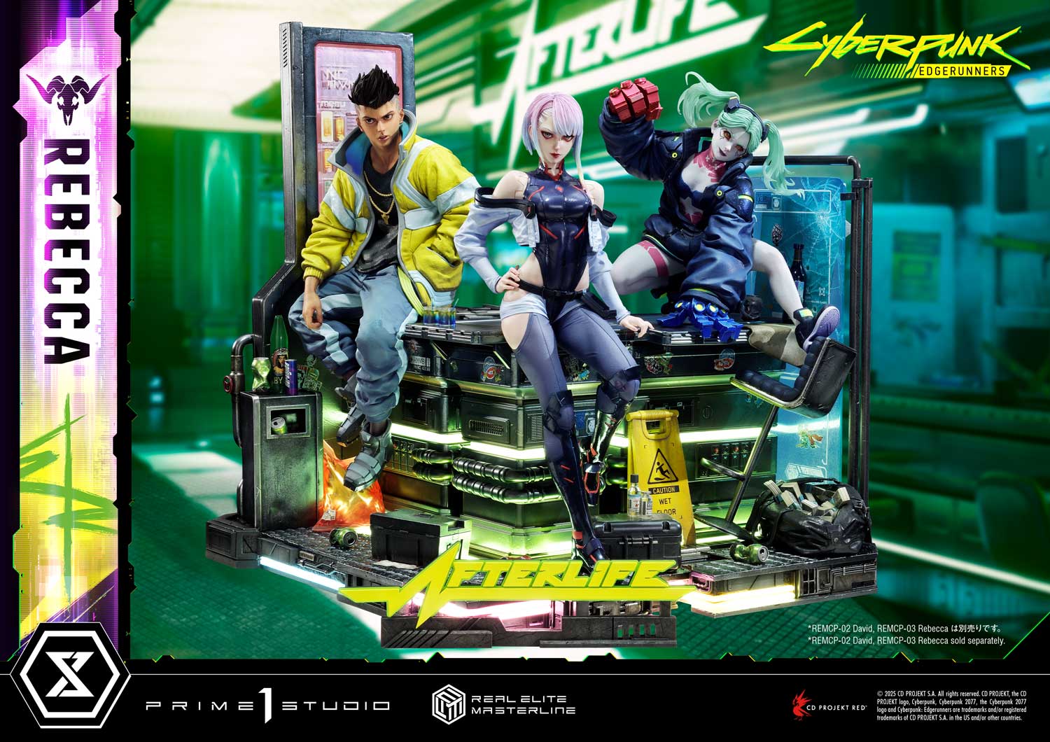 Cyberpunk: Edgerunners Real Elite Masterline Series Statue 1/4 Rebecca Deluxe Bonus Version 54 cm Cyberpunk: Edgerunners Real Elite Masterline Series Statue 1/4 Rebecca Deluxe Bonus Version 54 cm