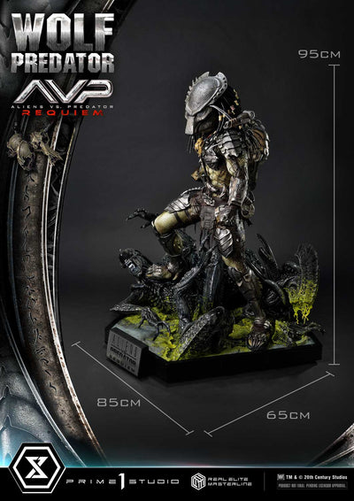 Aliens vs. Predator: Requiem - Wolf Predator (DX BONUS) 1/3 Scale Statue