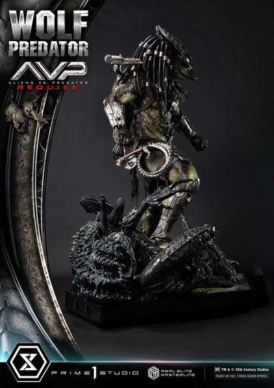 Aliens vs. Predator: Requiem - Wolf Predator (DX BONUS) 1/3 Scale Statue