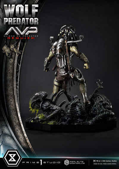 Aliens vs. Predator: Requiem - Wolf Predator (DX BONUS) 1/3 Scale Statue