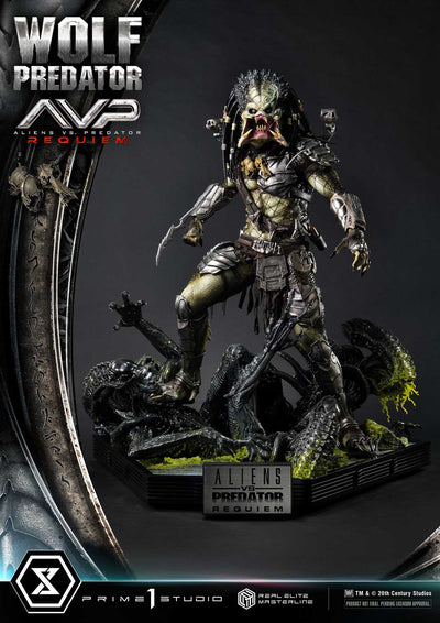 Aliens vs. Predator: Requiem - Wolf Predator (DX BONUS) 1/3 Scale Statue