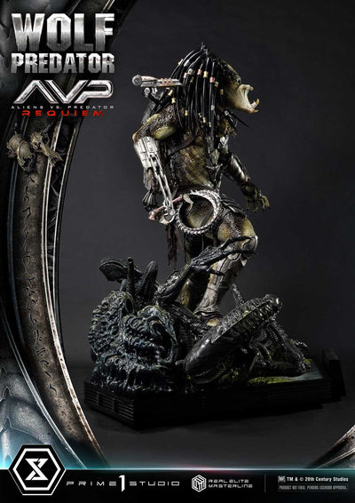 Aliens vs. Predator: Requiem - Wolf Predator (DX BONUS) 1/3 Scale Statue