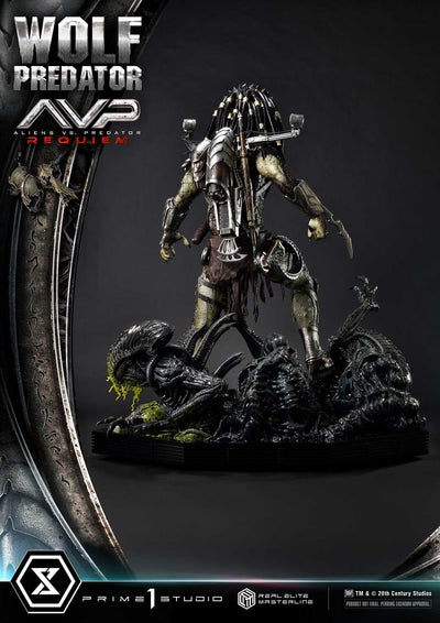 Aliens vs. Predator: Requiem - Wolf Predator (DX BONUS) 1/3 Scale Statue