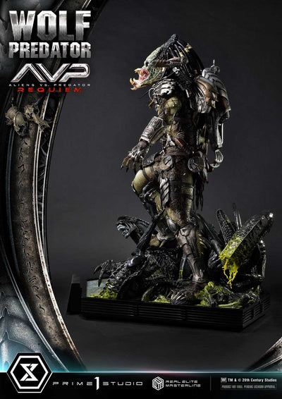 Aliens vs. Predator: Requiem - Wolf Predator (DX BONUS) 1/3 Scale Statue