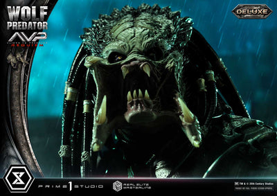 Aliens vs. Predator: Requiem - Wolf Predator (DX BONUS) 1/3 Scale Statue