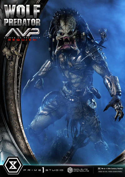 Aliens vs. Predator: Requiem - Wolf Predator (DX BONUS) 1/3 Scale Statue