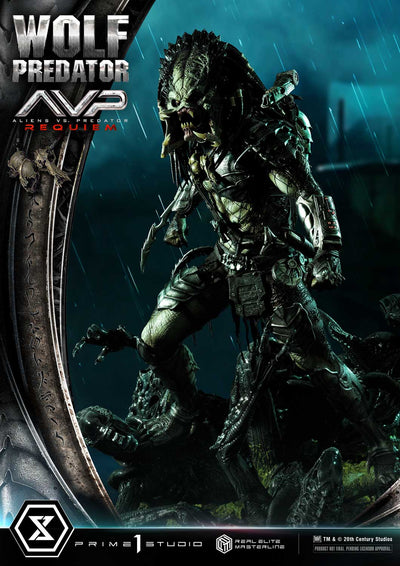 Aliens vs. Predator: Requiem - Wolf Predator (DX BONUS) 1/3 Scale Statue