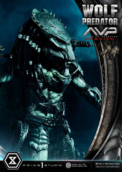 Aliens vs. Predator: Requiem - Wolf Predator (DX BONUS) 1/3 Scale Statue