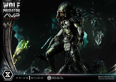 Aliens vs. Predator: Requiem - Wolf Predator (DX BONUS) 1/3 Scale Statue