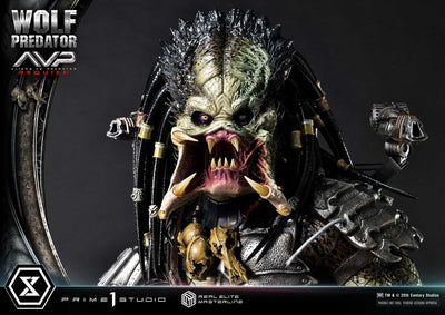 Aliens vs. Predator: Requiem - Wolf Predator (DX BONUS) 1/3 Scale Statue
