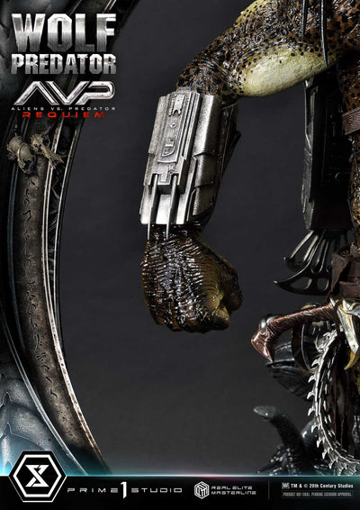 Aliens vs. Predator: Requiem - Wolf Predator (DX BONUS) 1/3 Scale Statue