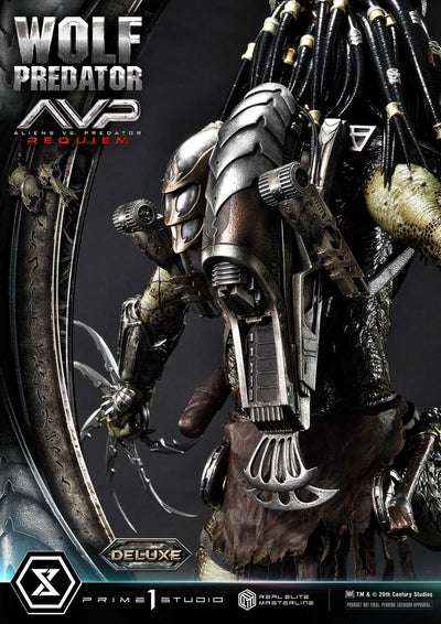 Aliens vs. Predator: Requiem - Wolf Predator (DX BONUS) 1/3 Scale Statue